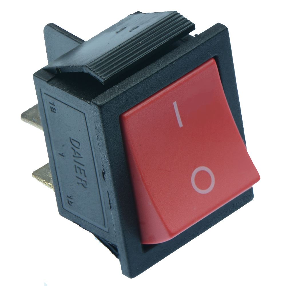 Numatic Henry Hoover Red On-Off Large Rectangle Rocker Switch DPST
