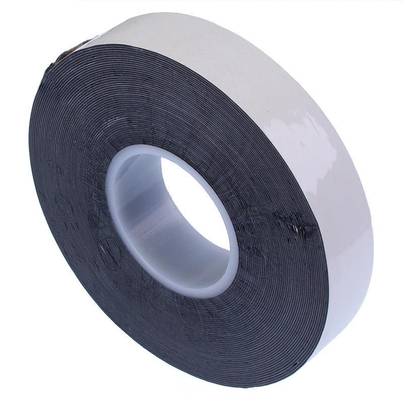 Black Self Amalgamating Tape 19mm Width Waterproof Insulating Sealing Repair - Picture 3 of 3