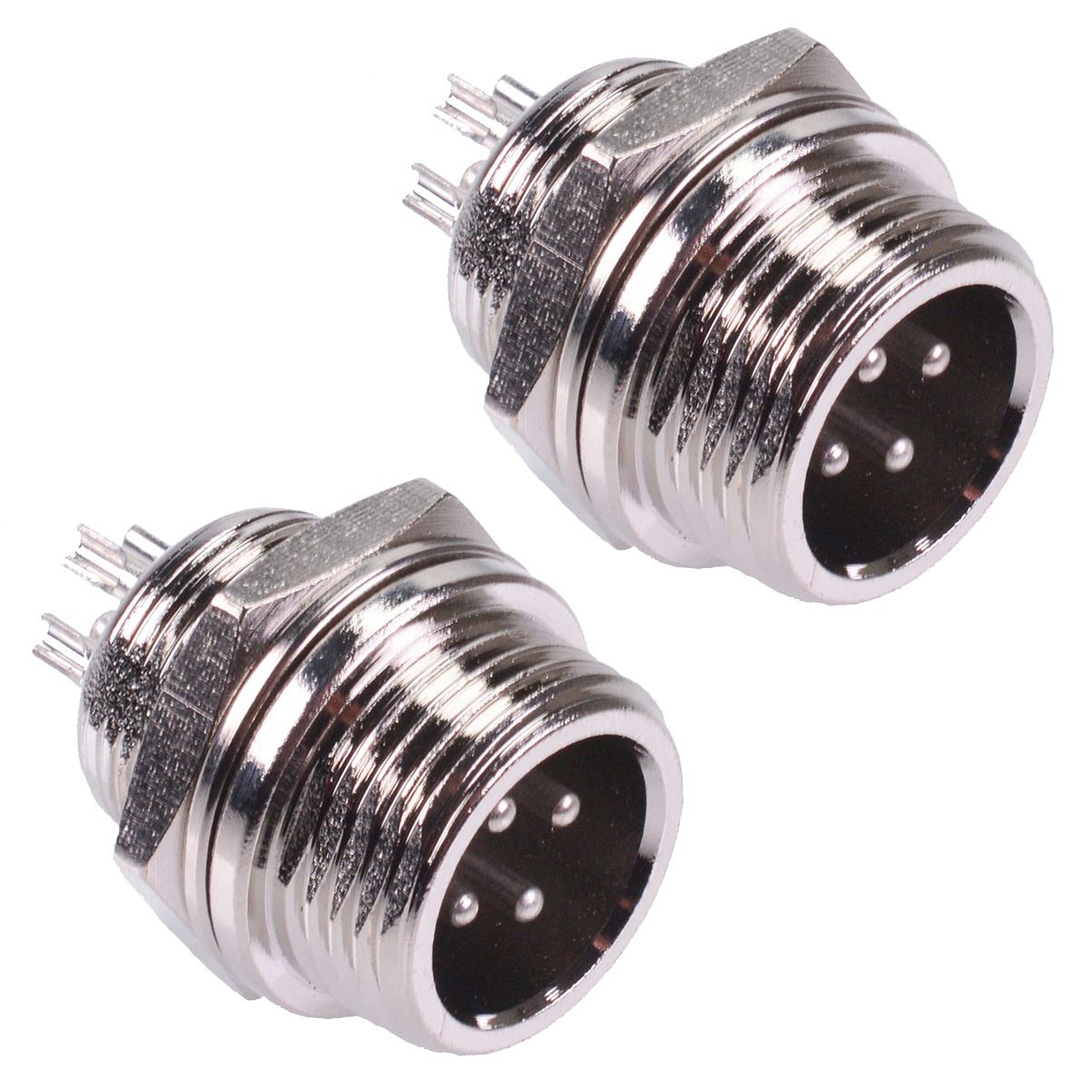 M12 Aviation Metal Circular Connector Plug Socket Male Female 2 3 4 5 Way - Picture 43 of 49