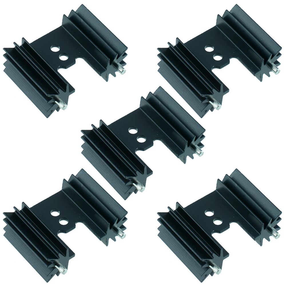 TO220 TO5 Heatsink Alloy for Transistors Voltage Regulators Heat Sink - Picture 8 of 25