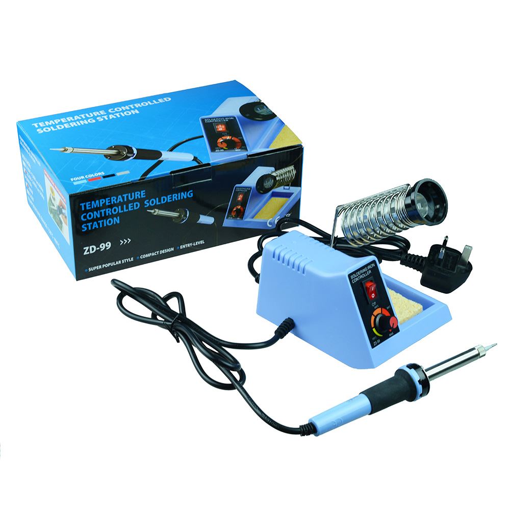 48W Temperature Adjustable Soldering Iron Station Solder