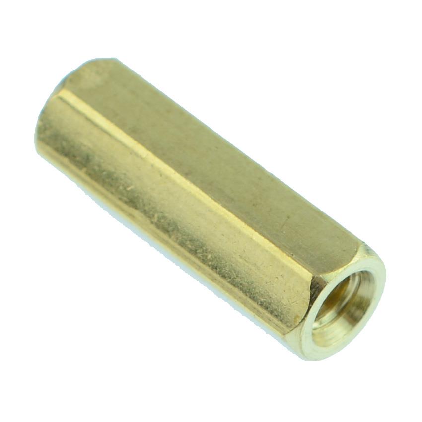 6mm to 15mm M3 Hexagonal Female to Female Brass Spacer Standoff Support - Picture 6 of 6
