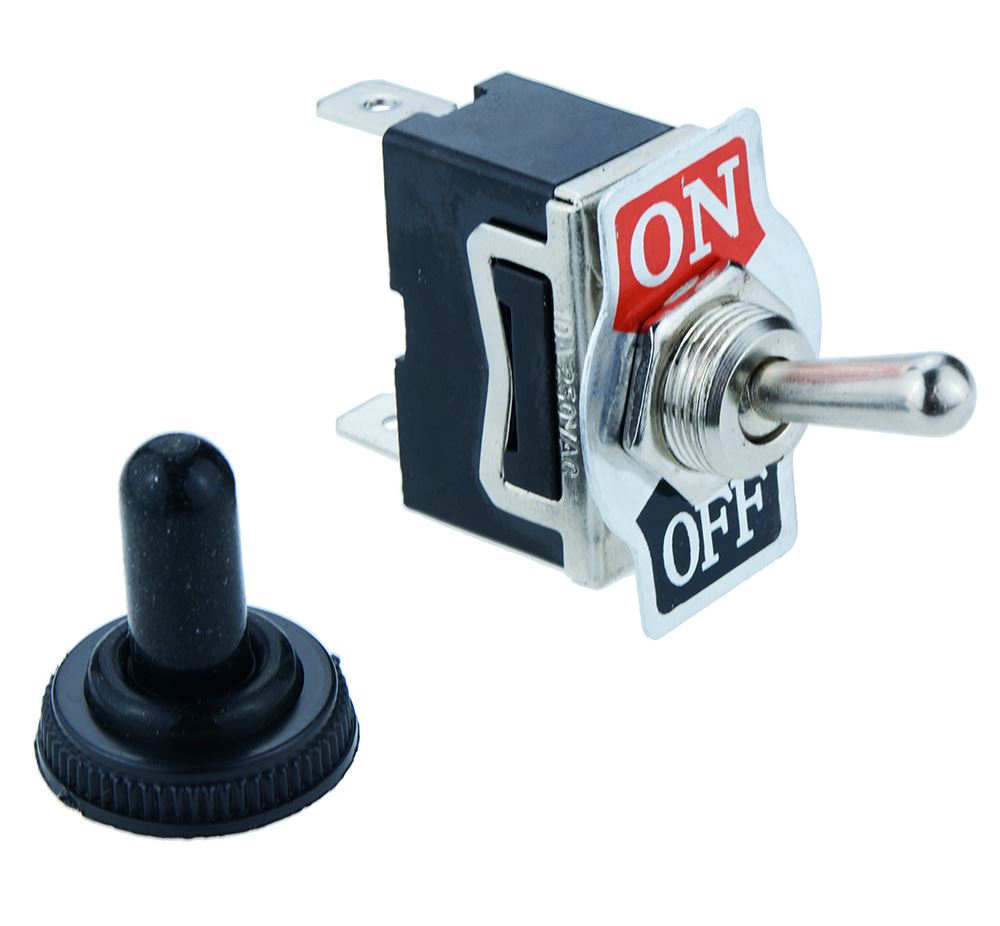 Waterproof On/Off Toggle Flick Switch SPST 15A eBay