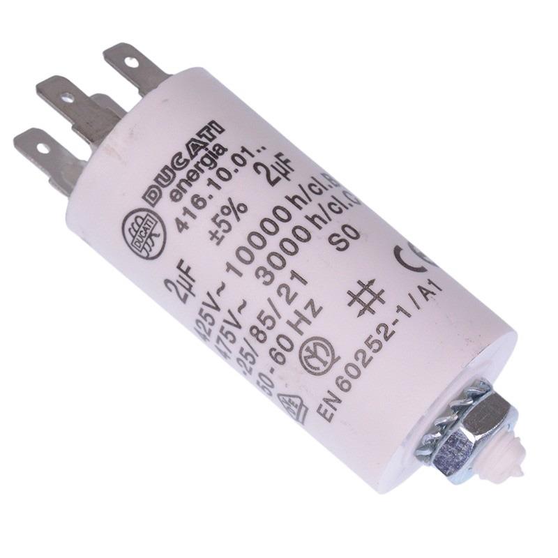 か　11500 2uF to 80uF Motor Run Capacitor Metallised Polypropylene