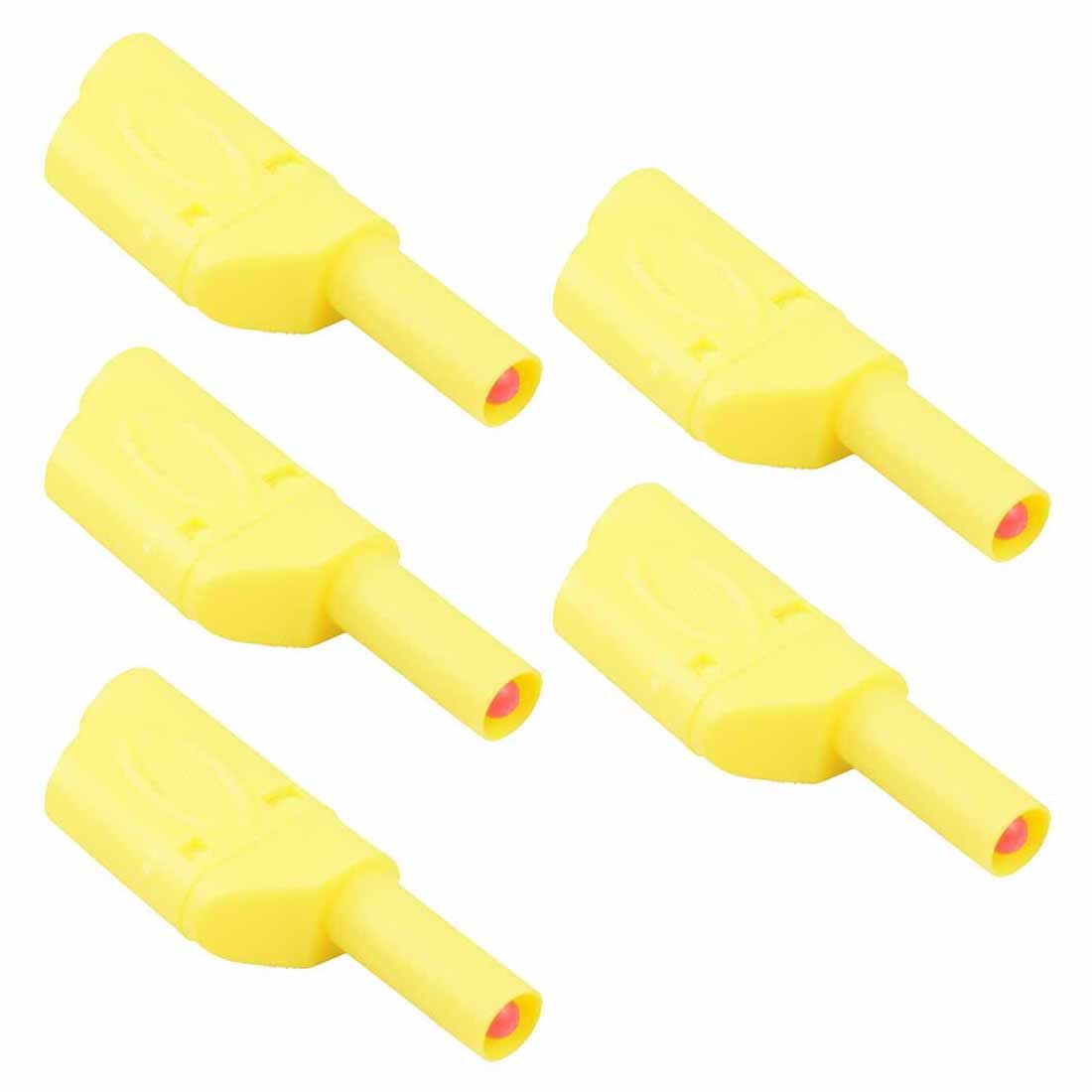 Red Black Blue Green Yellow 4mm Shrouded Test Plug Connector 32A - Picture 11 of 11
