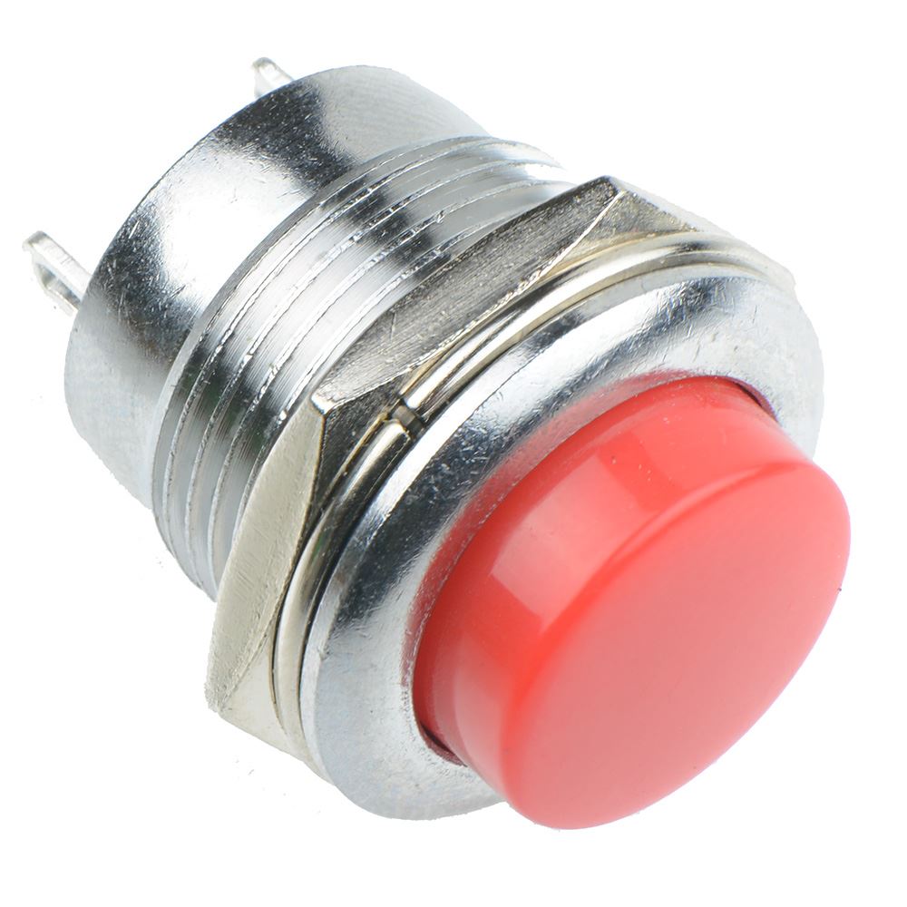 Кнопка 16 а. Push button 16mm. кнопка с кратковременным замыканием. push button.