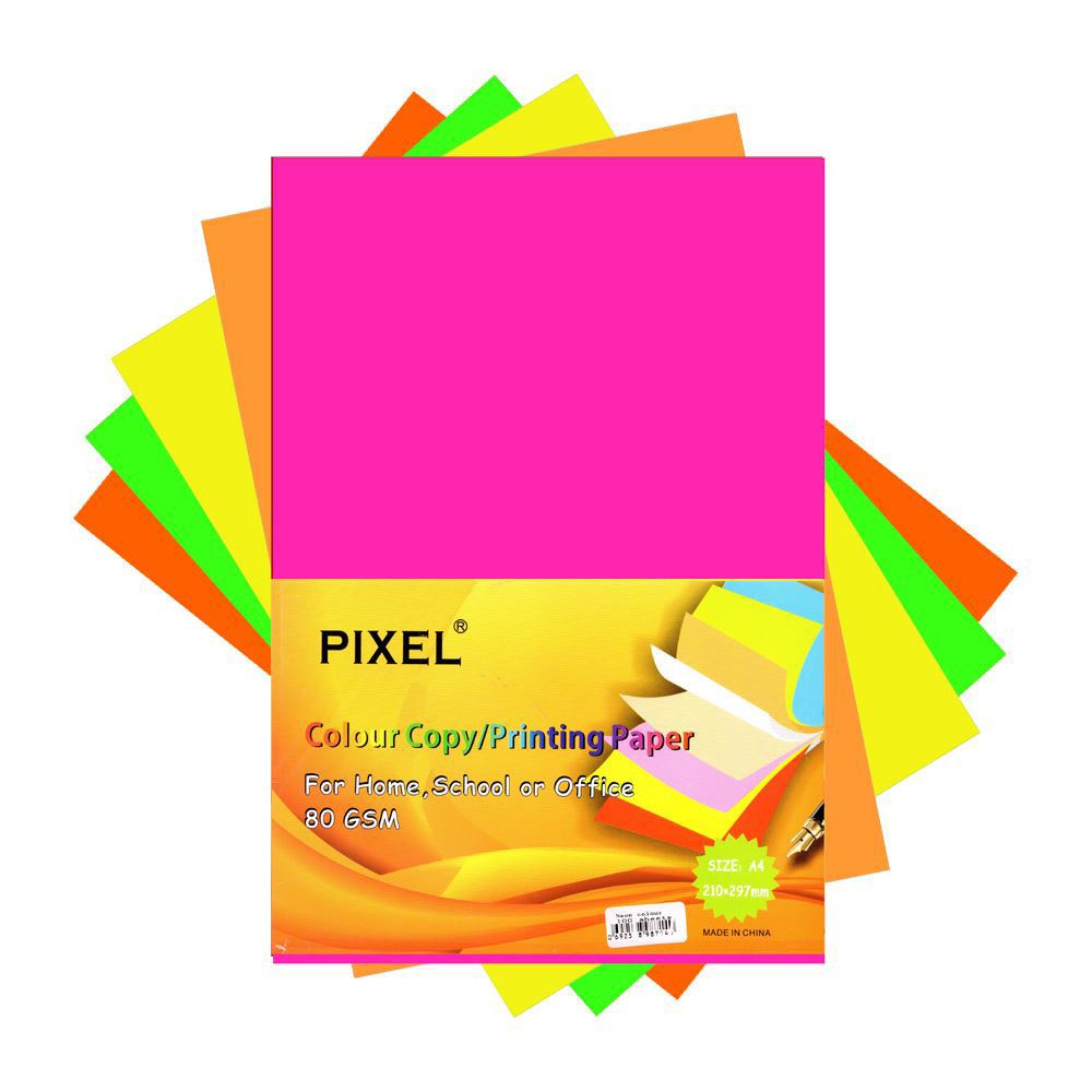 School 80GSM - 100 Sheets A4 Bright Colour Paper for Home Arts /& Crafts