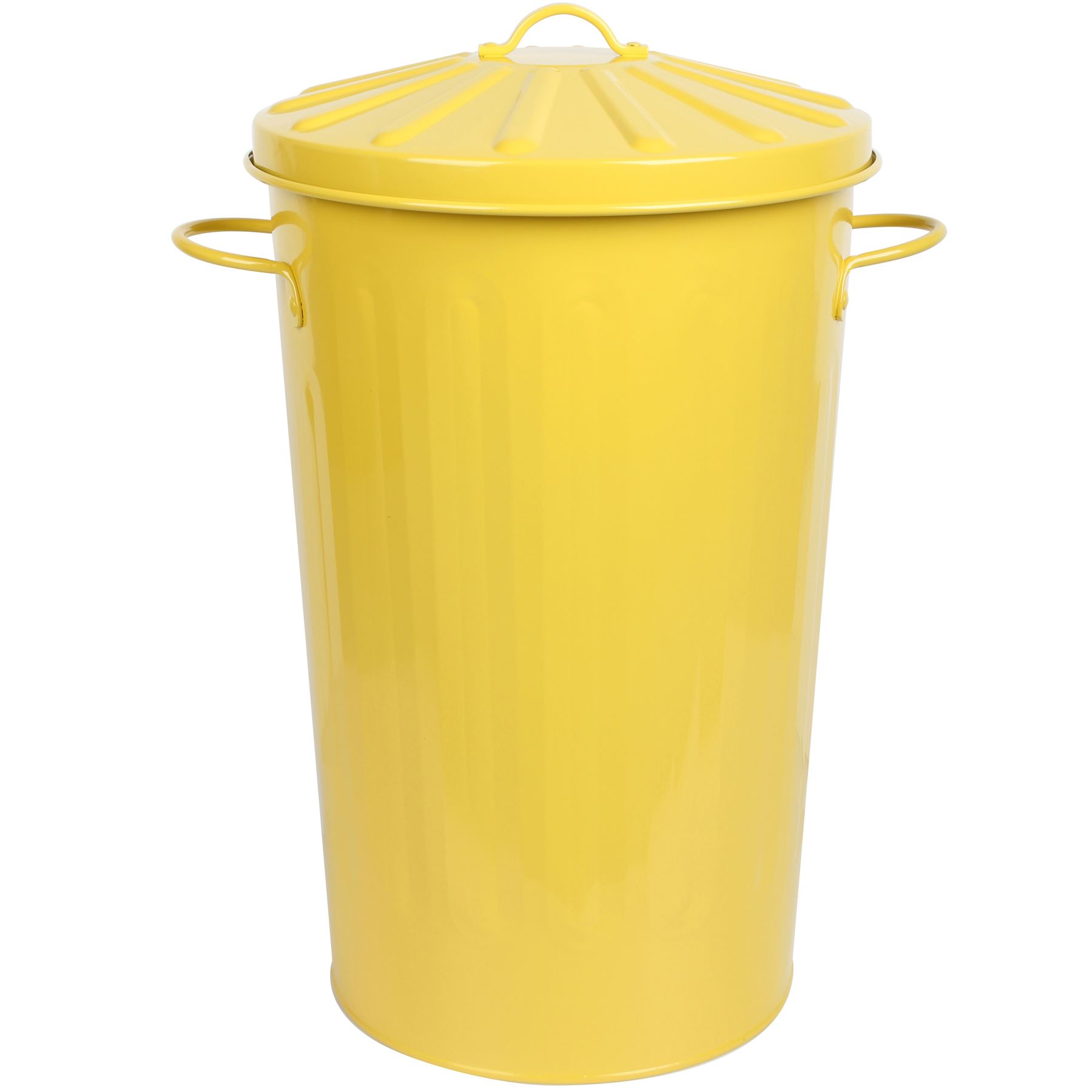 CrazyGadget® 18 Litre Metal Small Round Dustbin Paper Rubbish Waste Bin with Lid eBay