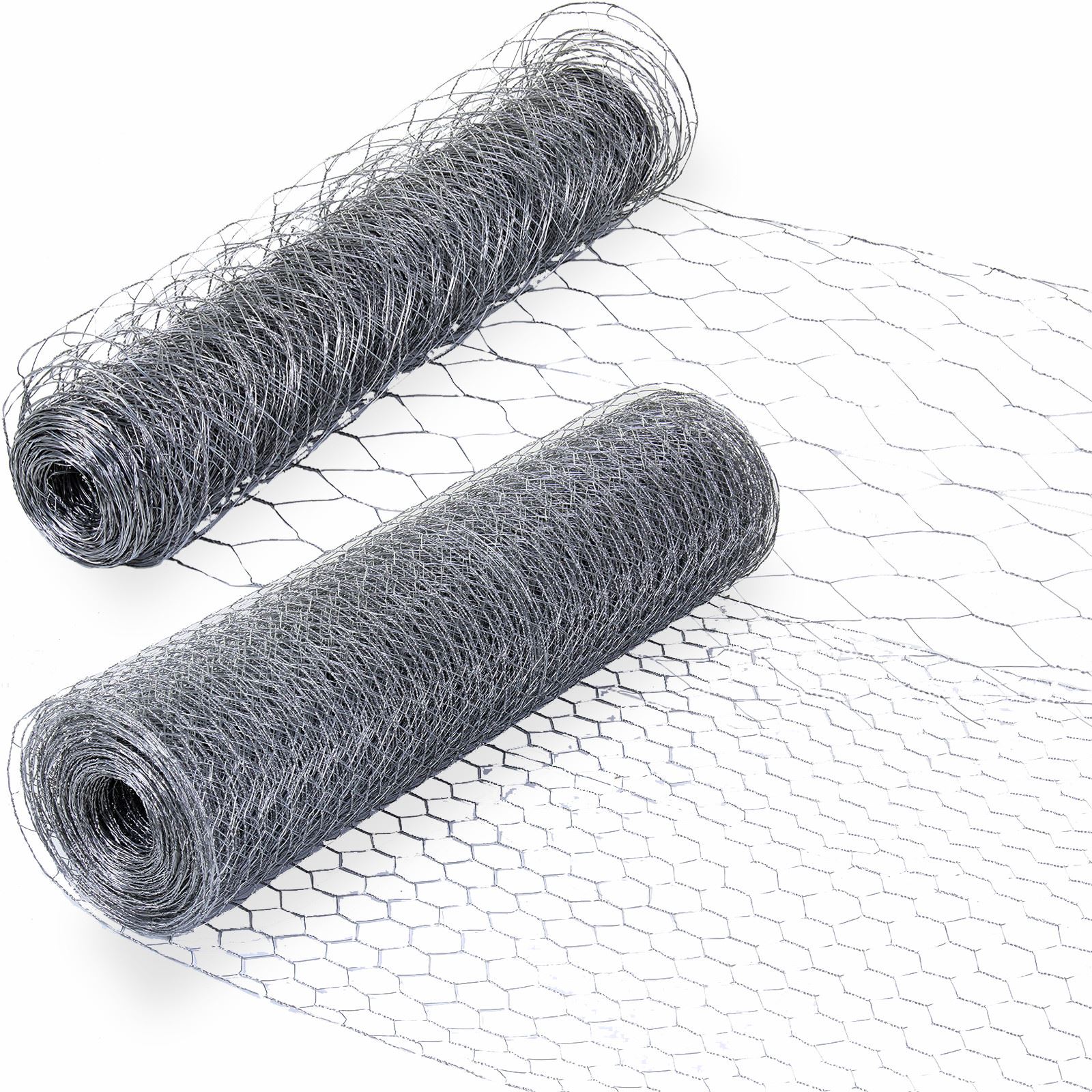 Metal Chicken Wire Mesh Steel 50M Length 20-22 Guage Animal Pet Cage Mesh