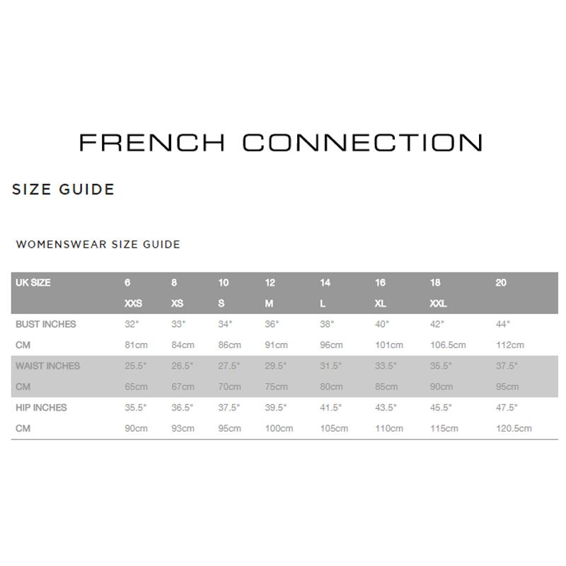 french connection coat size chart best connection 2018 french connection size chart