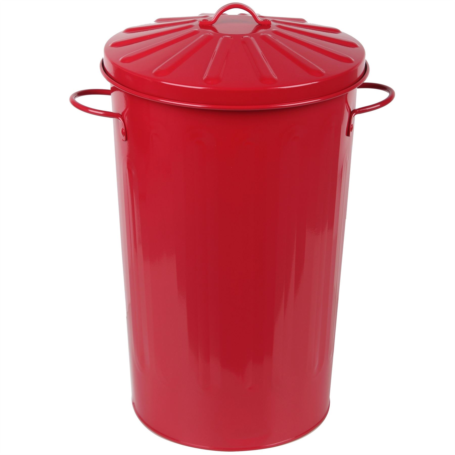 CrazyGadget® 18L Small Metal Colour Recycle / Dustbin with Lid eBay