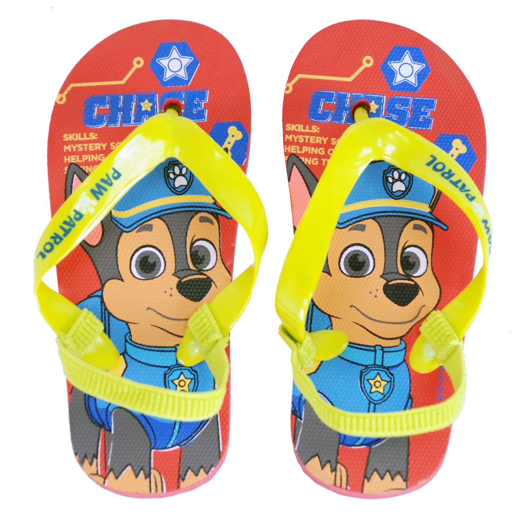 paw patrol flip flops