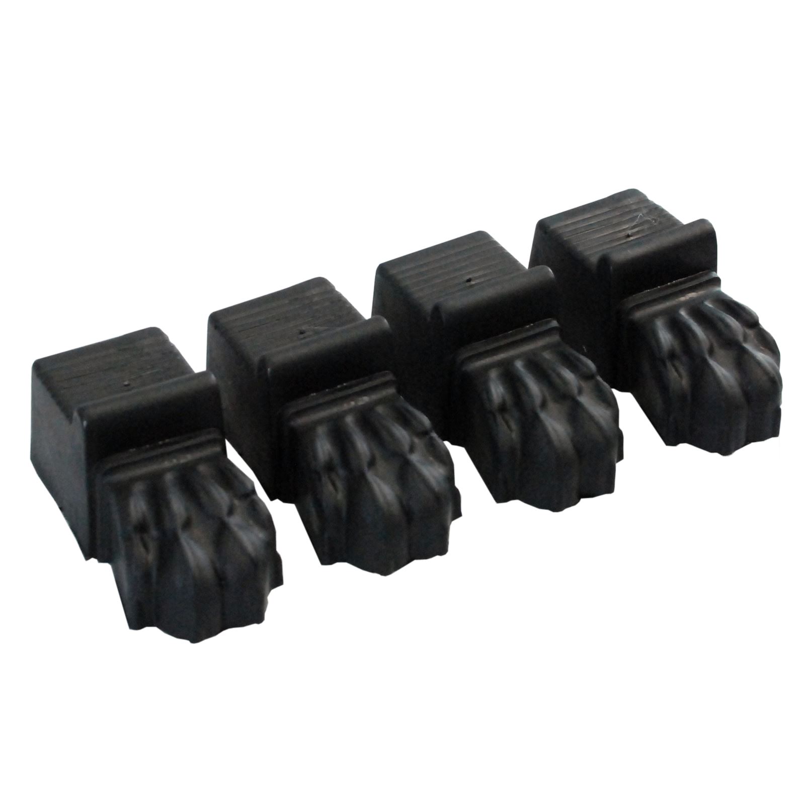 Plastic Lion Feet Garden Pot Feet Sets of 4 Terracotta or Green Colours