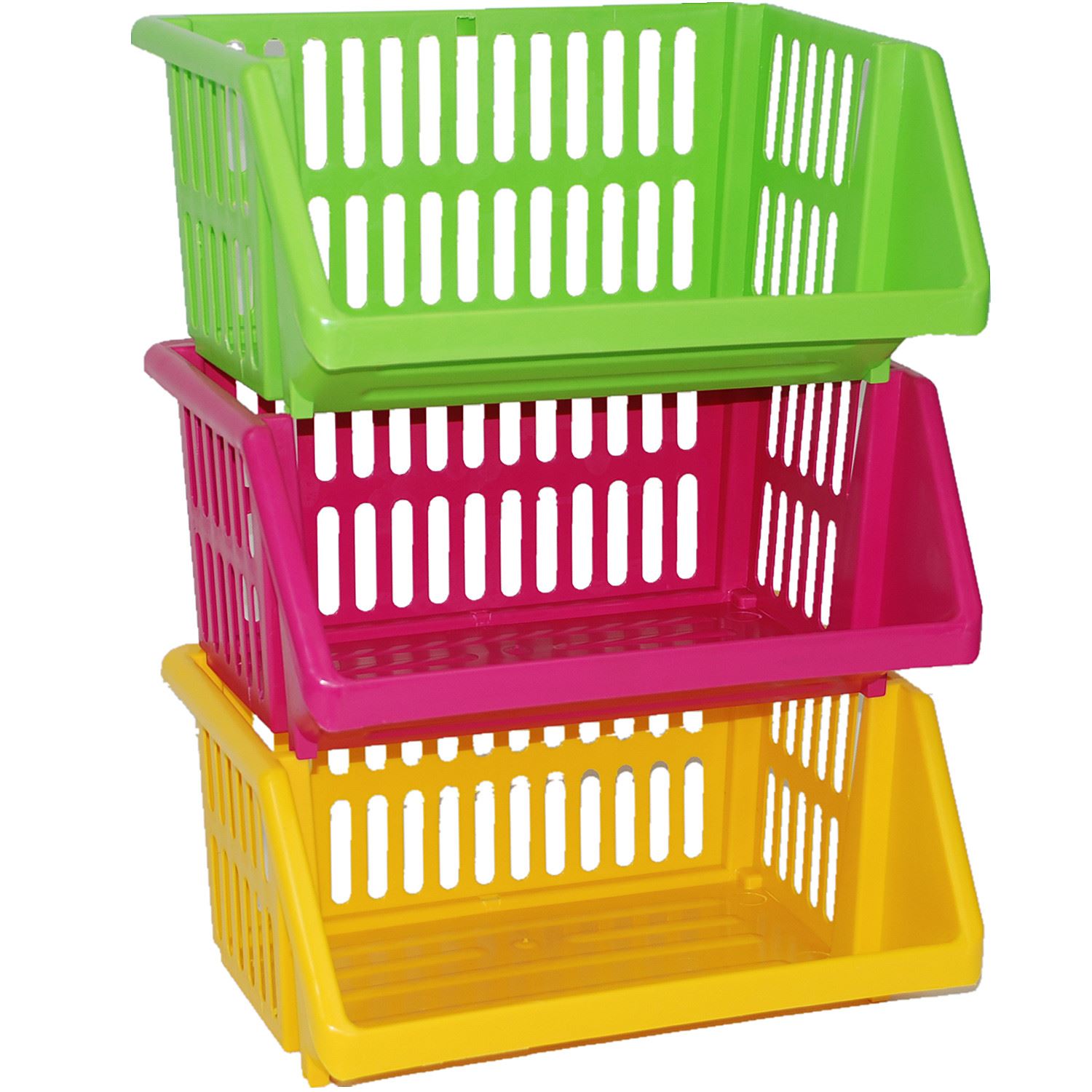 Multi Purpose Large Plastic Colour Storage Rack Stand Stacking