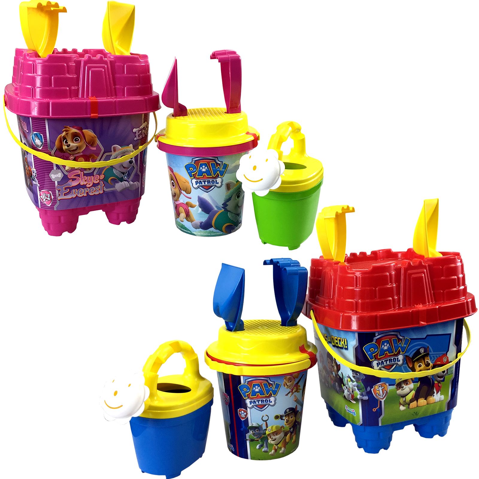 paw patrol bucket and spade