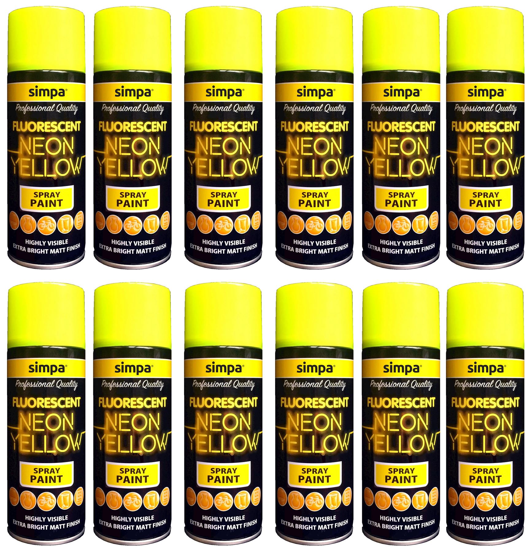 All Purpose Spray Paint NEON Effect Interior & Exterior All Purpose Spray Paint NEON Effect Interior & Exterior