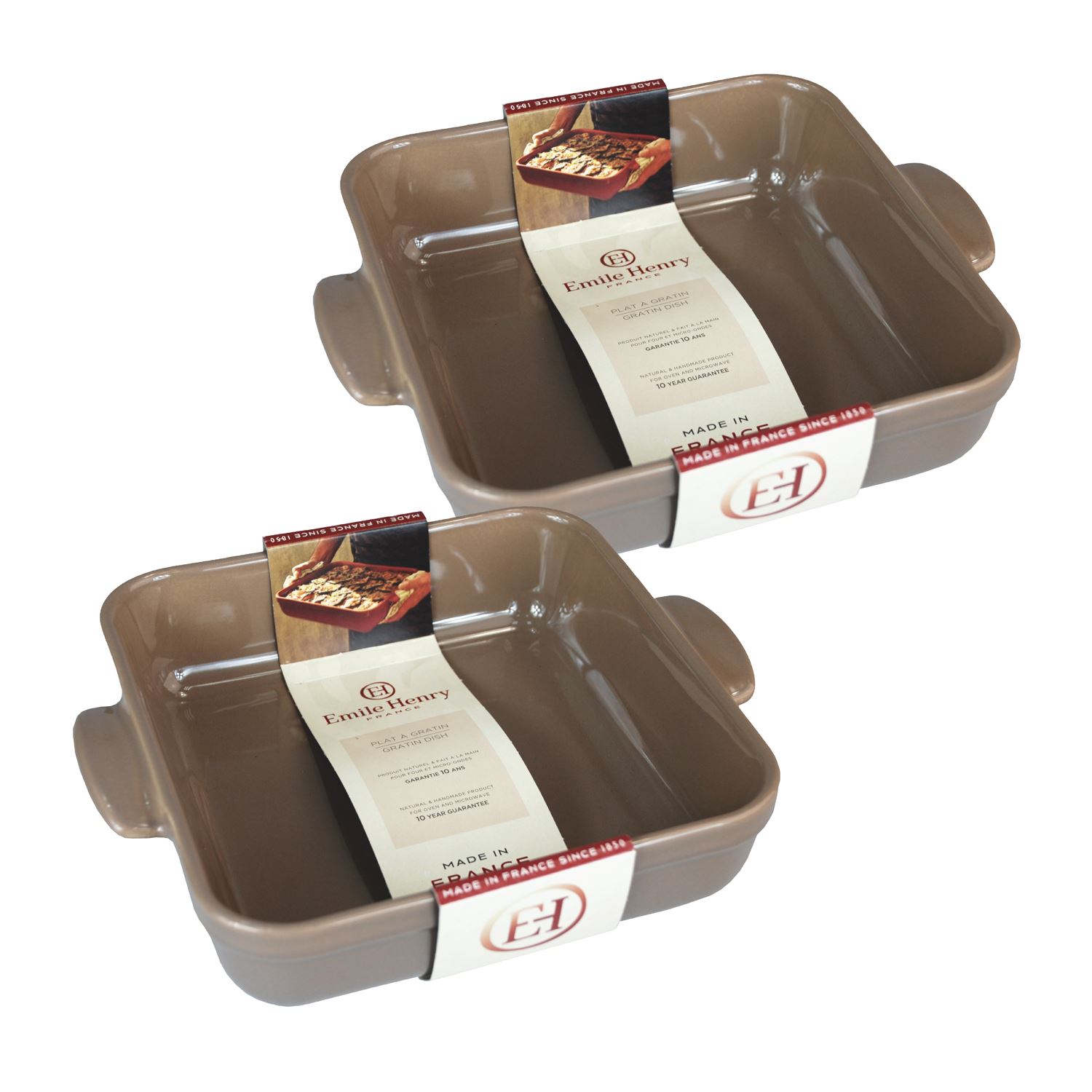 Emile Henry 28 x 23cm / 11" x 9" Gratin Dish Sets Microwave