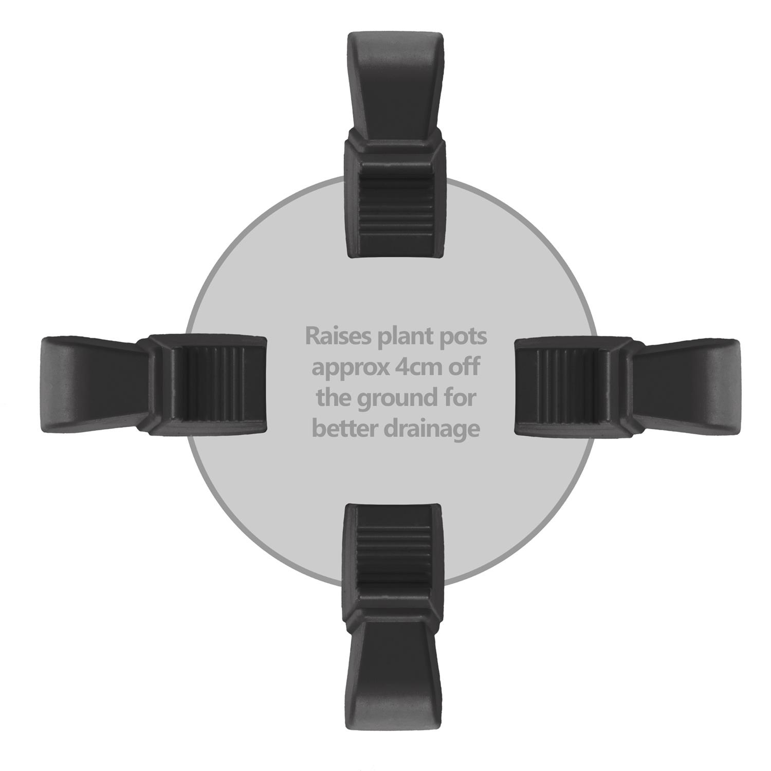 Sets Of Green Terracotta Plastic Lions Feet Plant Pot Feet Sets Of 4