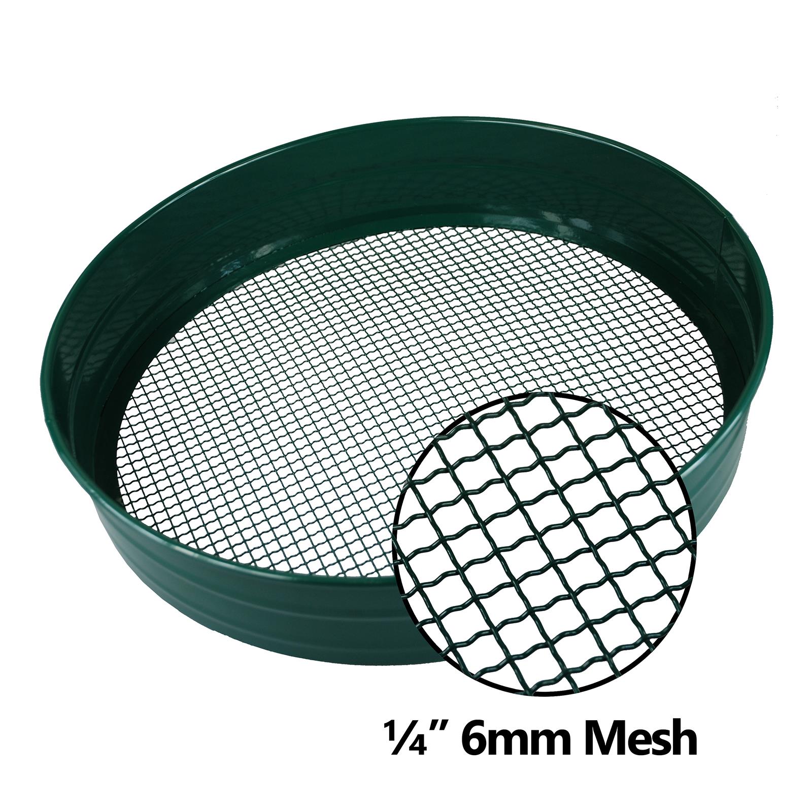 Simpa Premium Steel Garden Riddle Sieve Range 6mm, 7mm & 12mm mesh