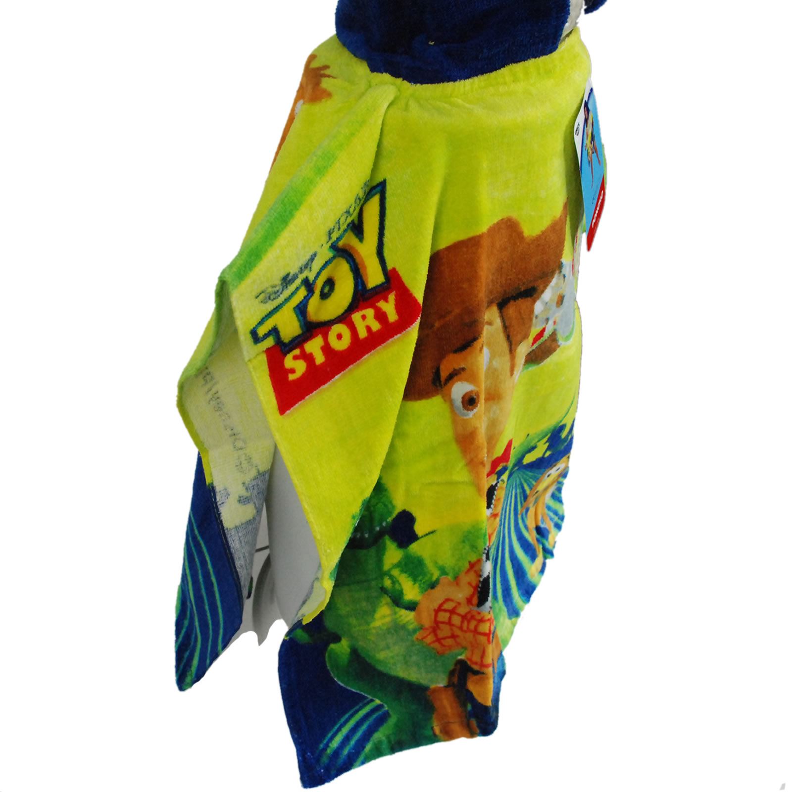 Disney Pixar Toy Story Kids Childrens Poncho Holiday Swimming Towel