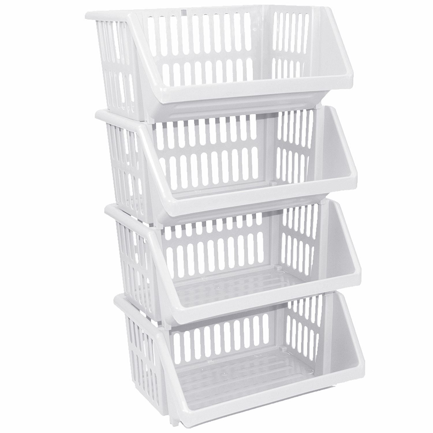 Multi Purpose Large Plastic Colour Storage Rack Stand Stacking