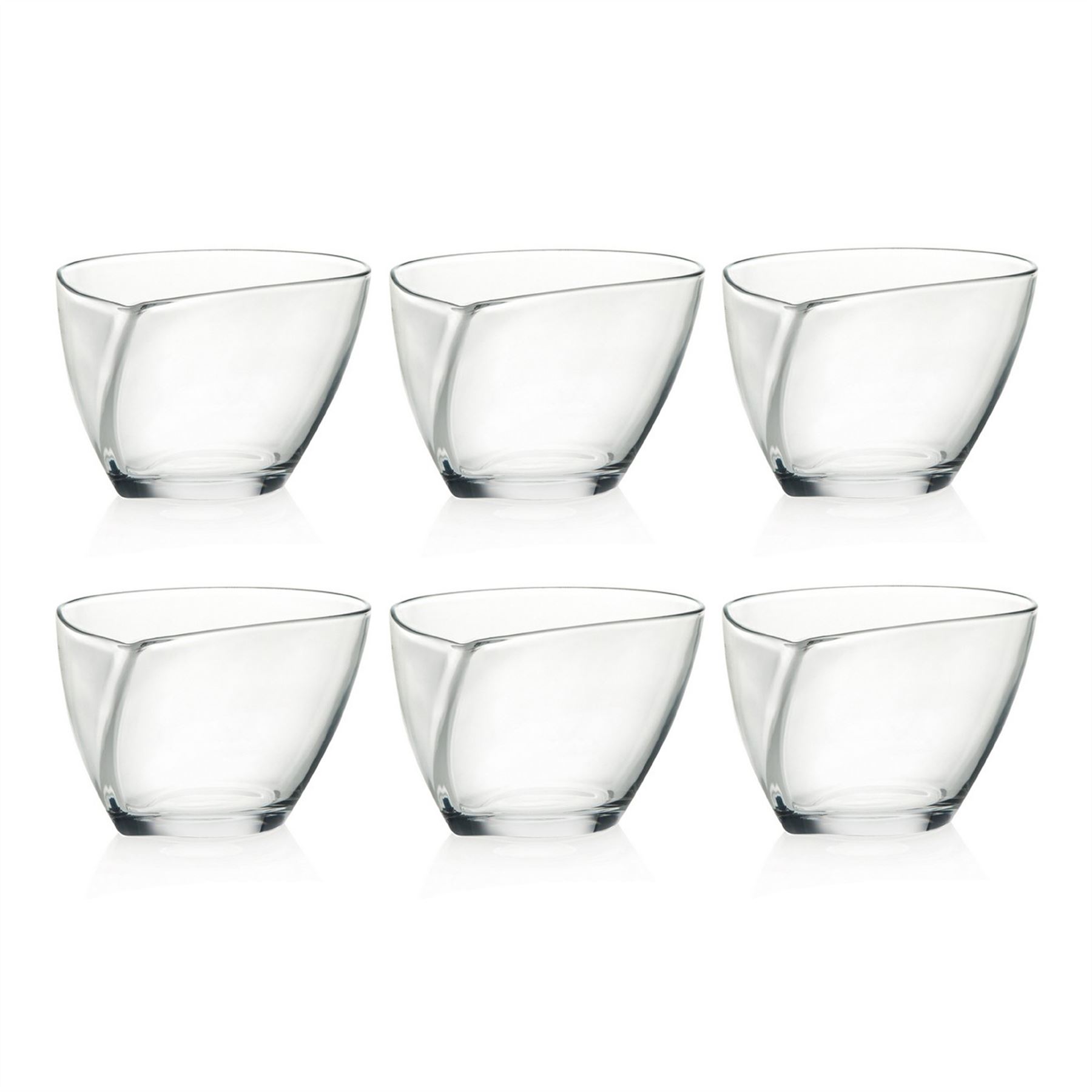 24 x RCR Crystal Glass Dessert Bowls Dishwasher Safe ITALIAN