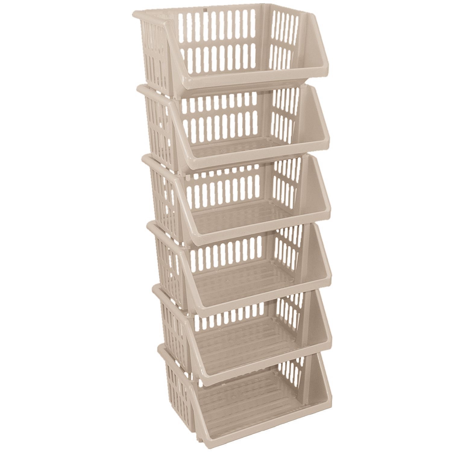 Multi Purpose Large Plastic Colour Storage Rack Stand Stacking