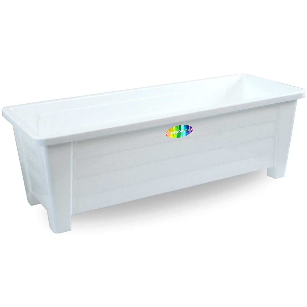 Plastic Trough Plant Pot Planter Herbs Garden Plants Plastic 57CMx22CM