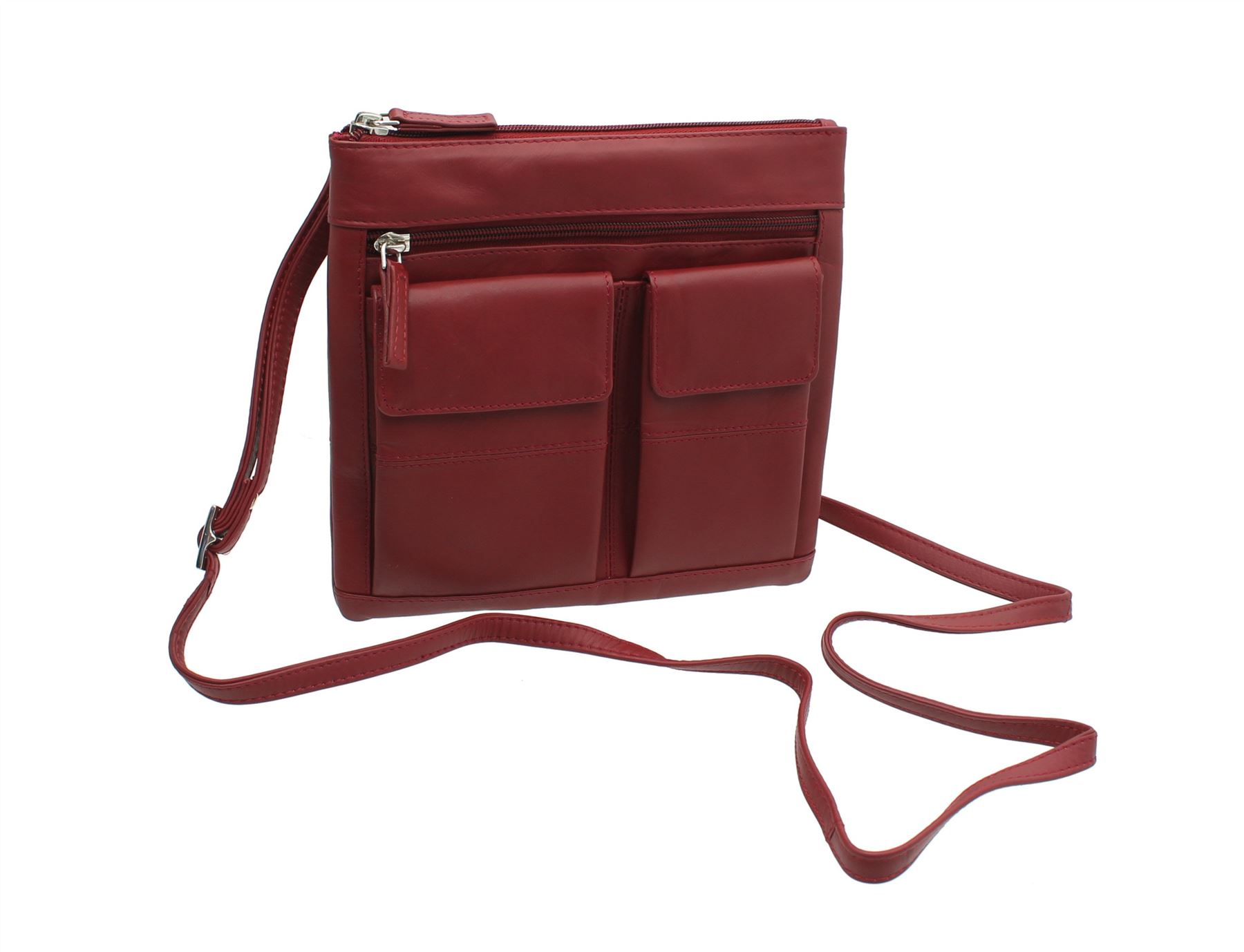 Visconti Leather Handbag Style 18608A - Picture 15 of 21