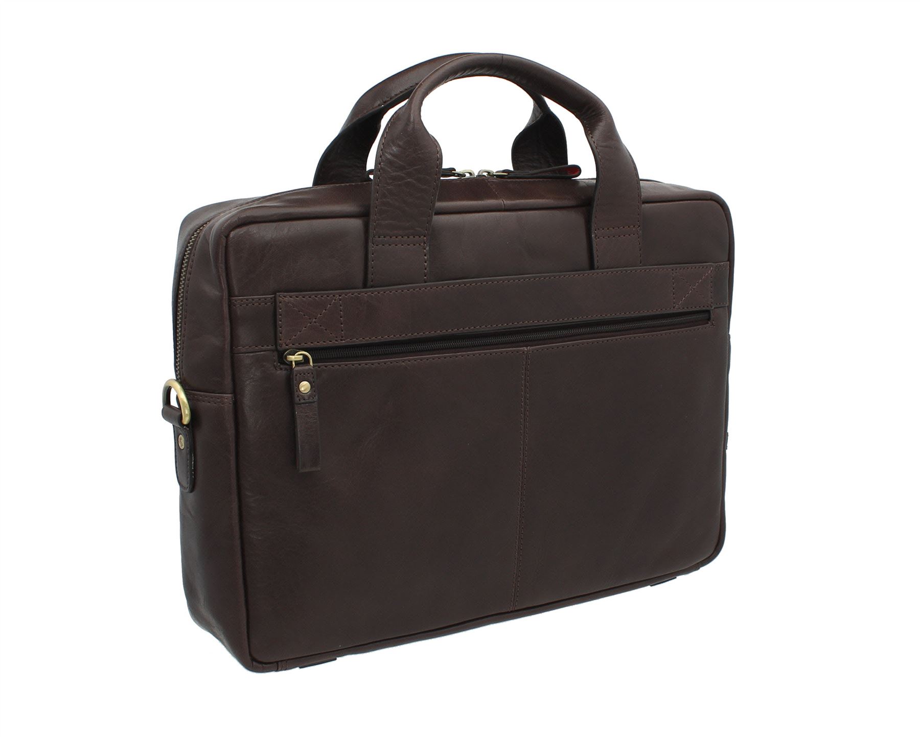 Visconti Merlin Range Leather Laptop Bag Hugo 13 ML30 eBay