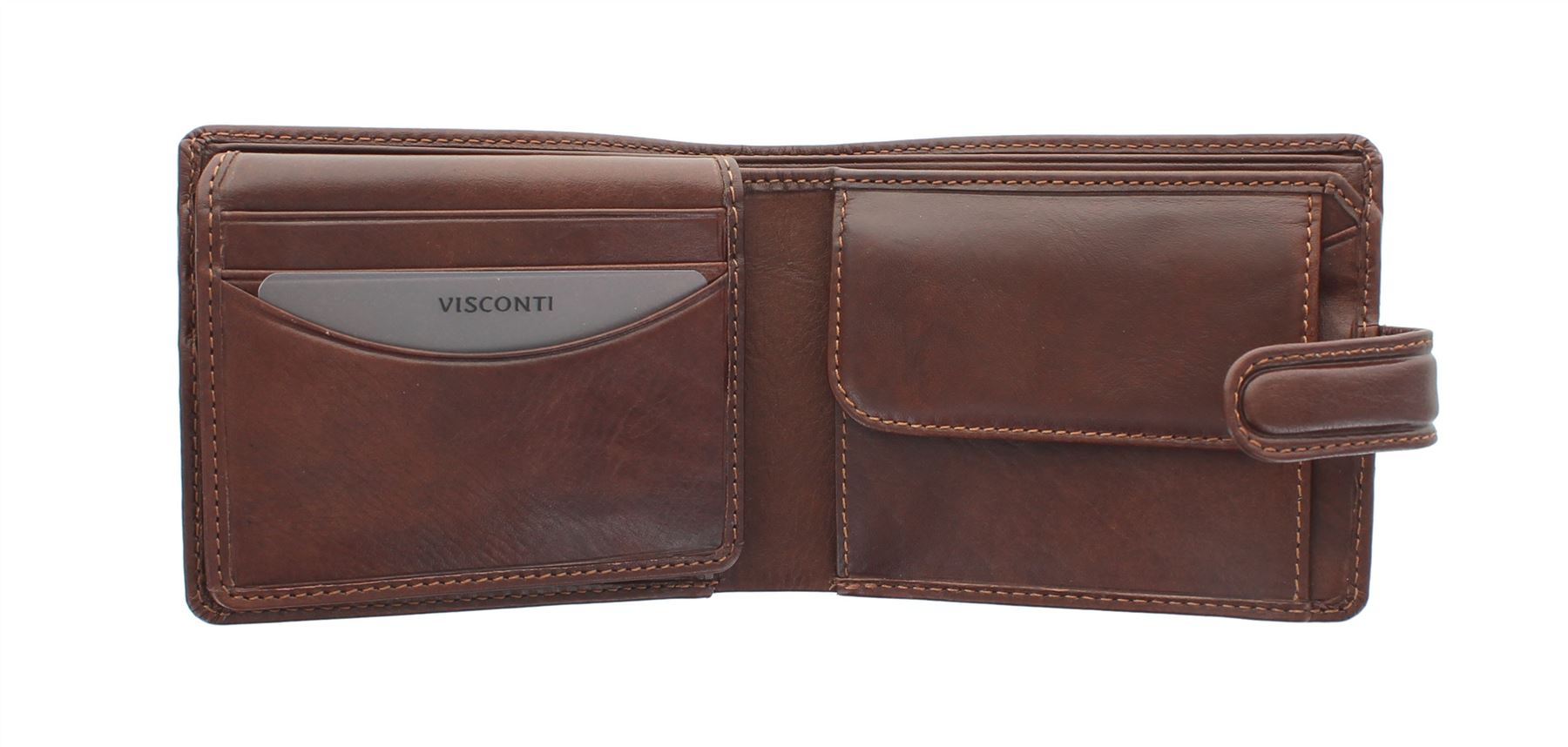 Visconti Tuscany Collection FILIPO cartera de piel con protección RFID TSC48 - Imagen 11 de 14