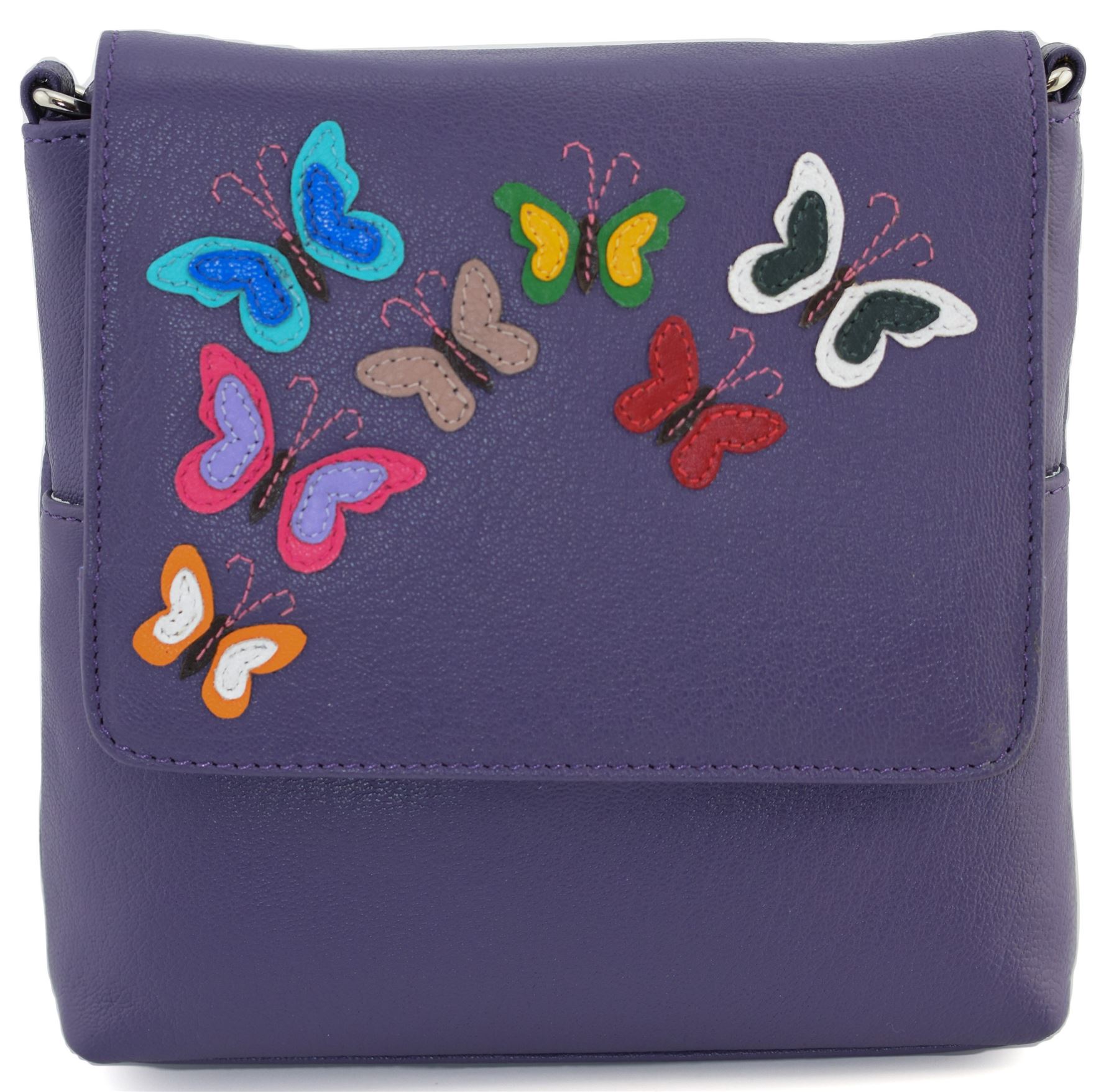 Mala Leather Juno Collection Small Leather Cross Body Bag 7302_93 - Picture 5 of 8