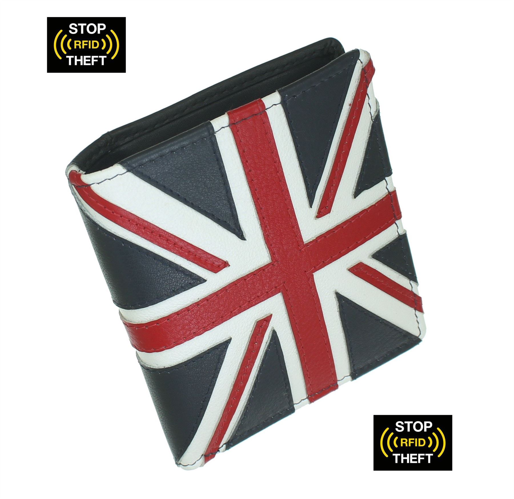 Mala Leather Union Jack Collection Slim Leather Wallet RFID Blocking 199_29 Mala Leather Union Jack Collection Slim Leather Wallet RFID Blocking 199_29