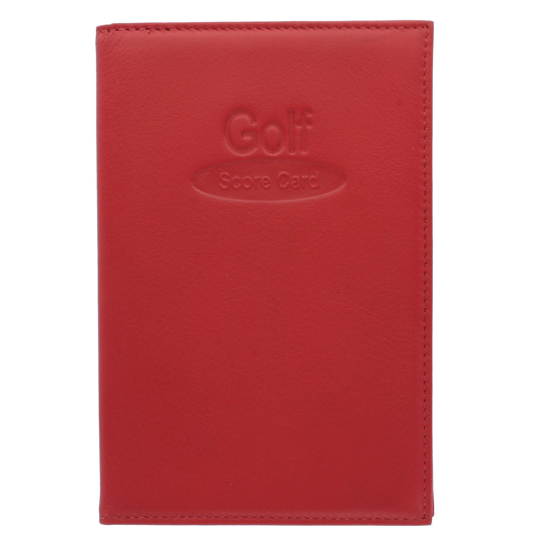Large Leather Golf Scorecard Holder 2314 for UK, Ireland & European scorecards eBay