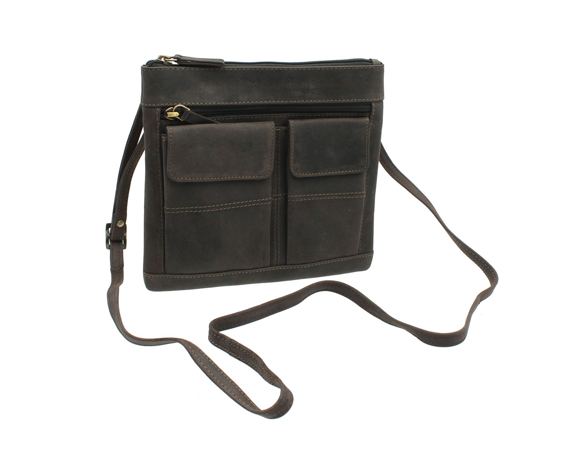Visconti Leather Handbag Style 18608A - Picture 13 of 21