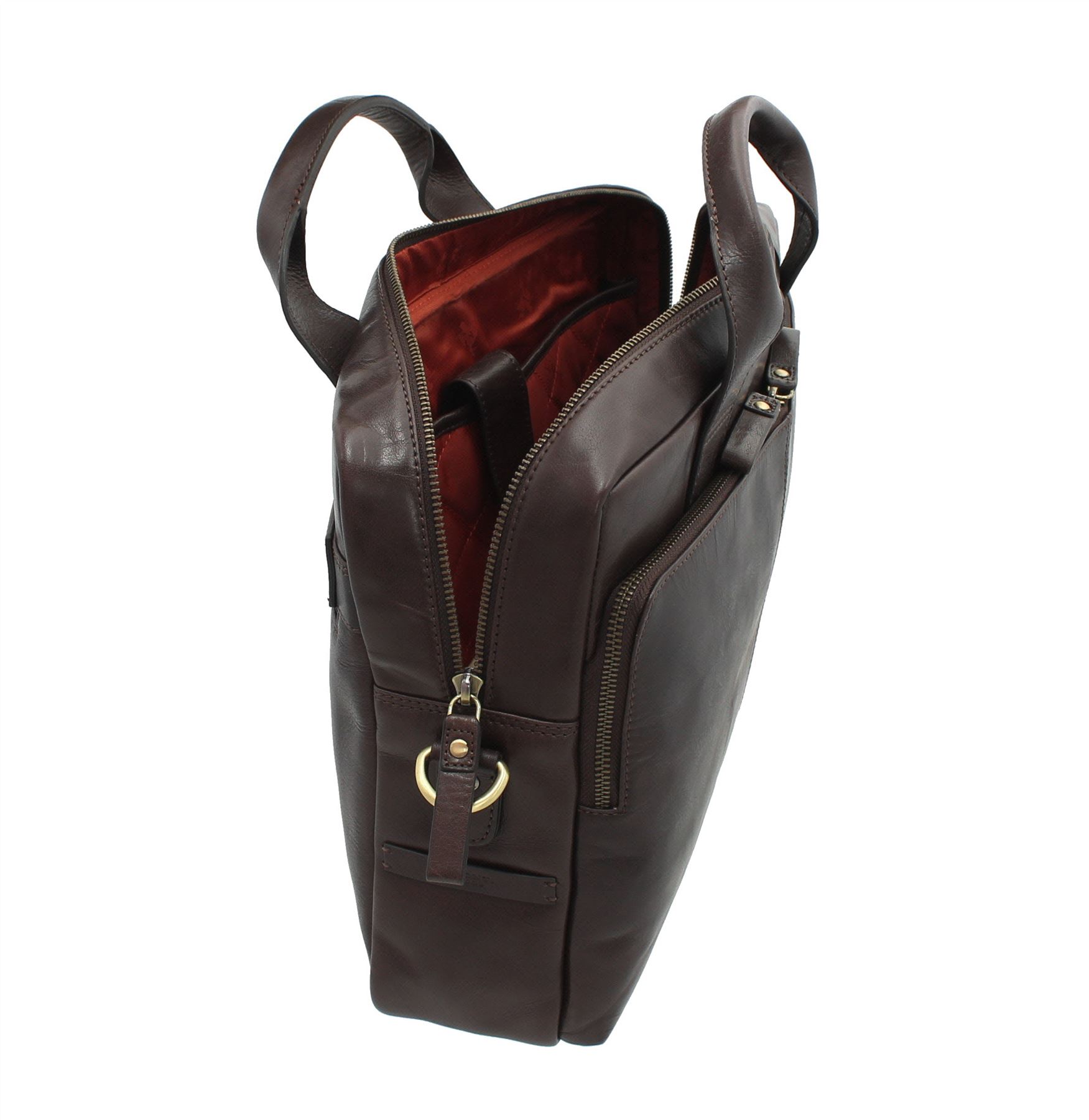 Visconti Merlin Range Leather Laptop Bag Hugo 13 ML30 eBay