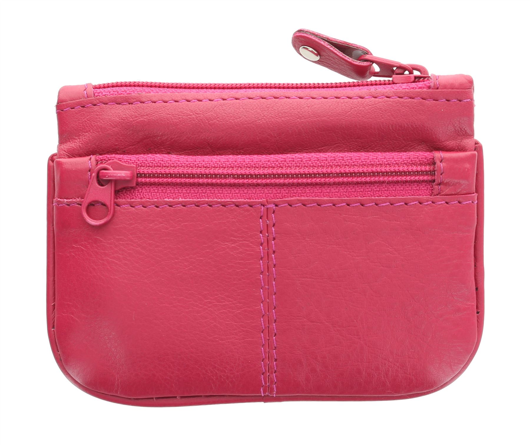 Visconti Leather Zip Top Coin Purse/Keycase CP3 eBay