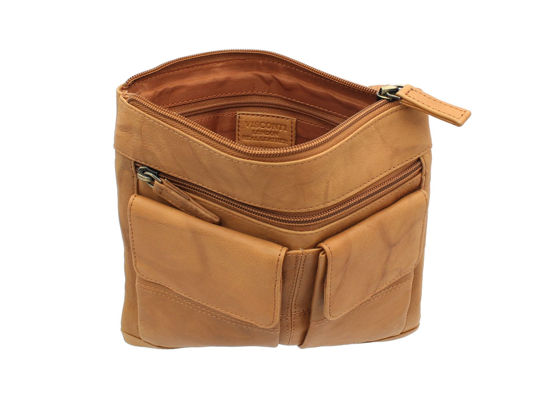 Visconti Leather Handbag Style 18608A - Picture 20 of 21