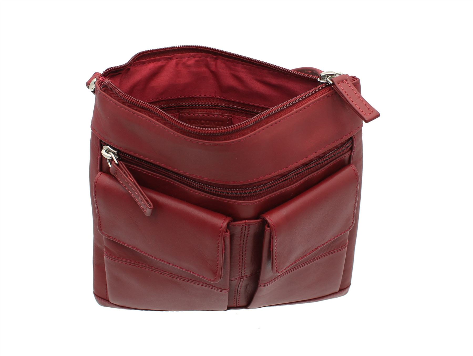 Visconti Leather Handbag Style 18608A - Picture 17 of 21