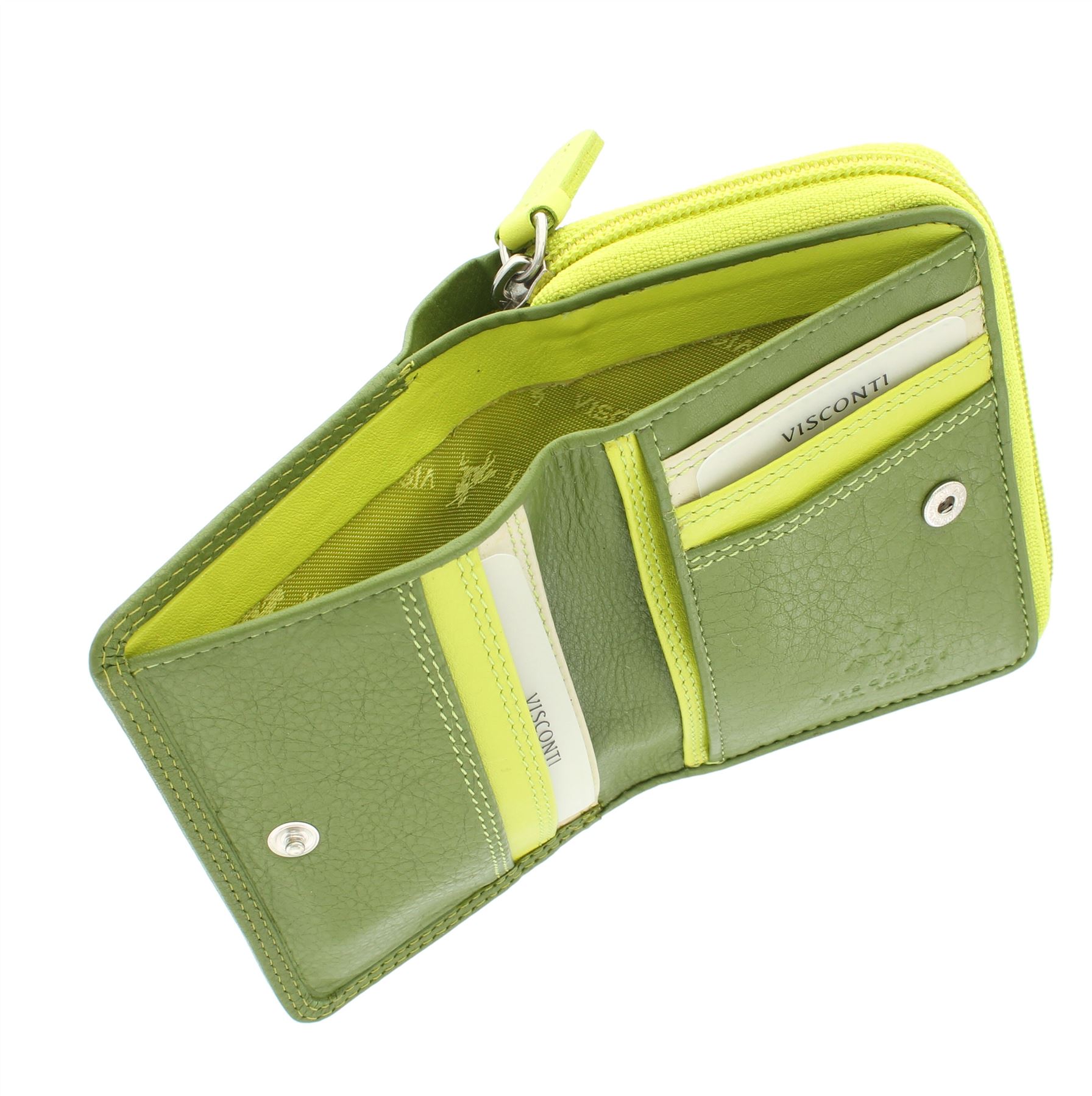 Visconti Rainbow Leather Ladies Purse Style RB53 RFID blocking eBay