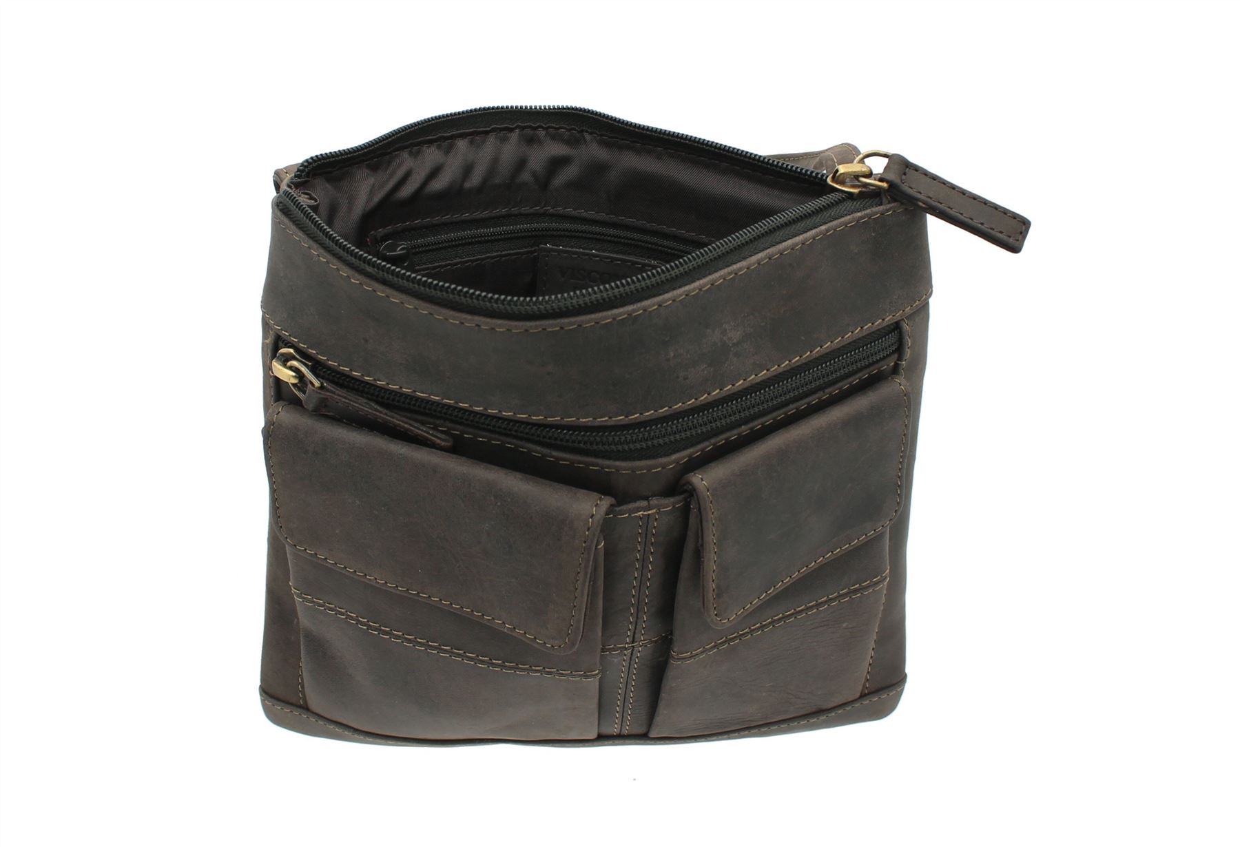Visconti Leather Handbag Style 18608A - Picture 11 of 21