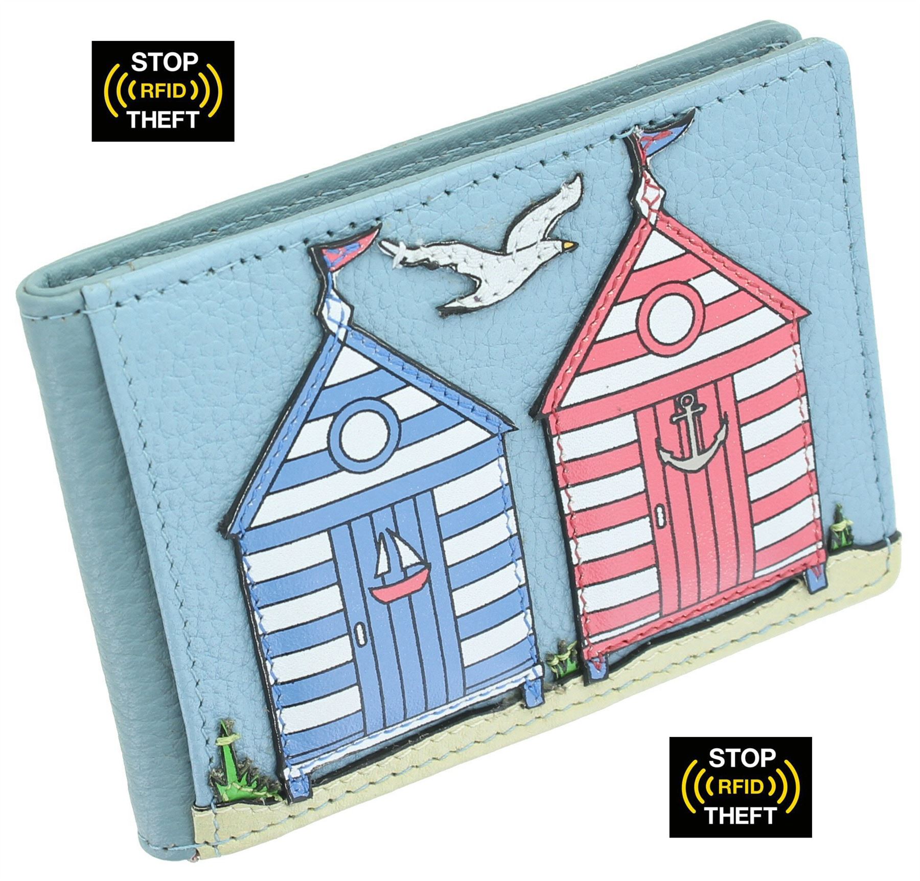 Mala Leather Sandbanks Collection Soft Credit Card Holder RFID Blocking 661_61 - Picture 6 of 7