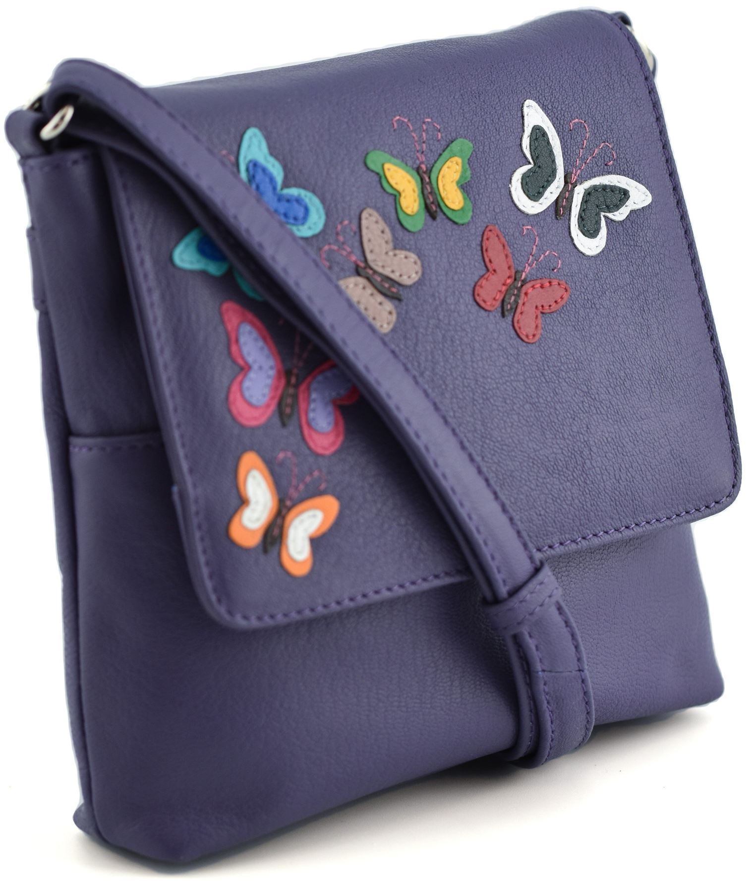 Mala Leather Juno Collection Small Leather Cross Body Bag 7302_93 - Picture 6 of 8