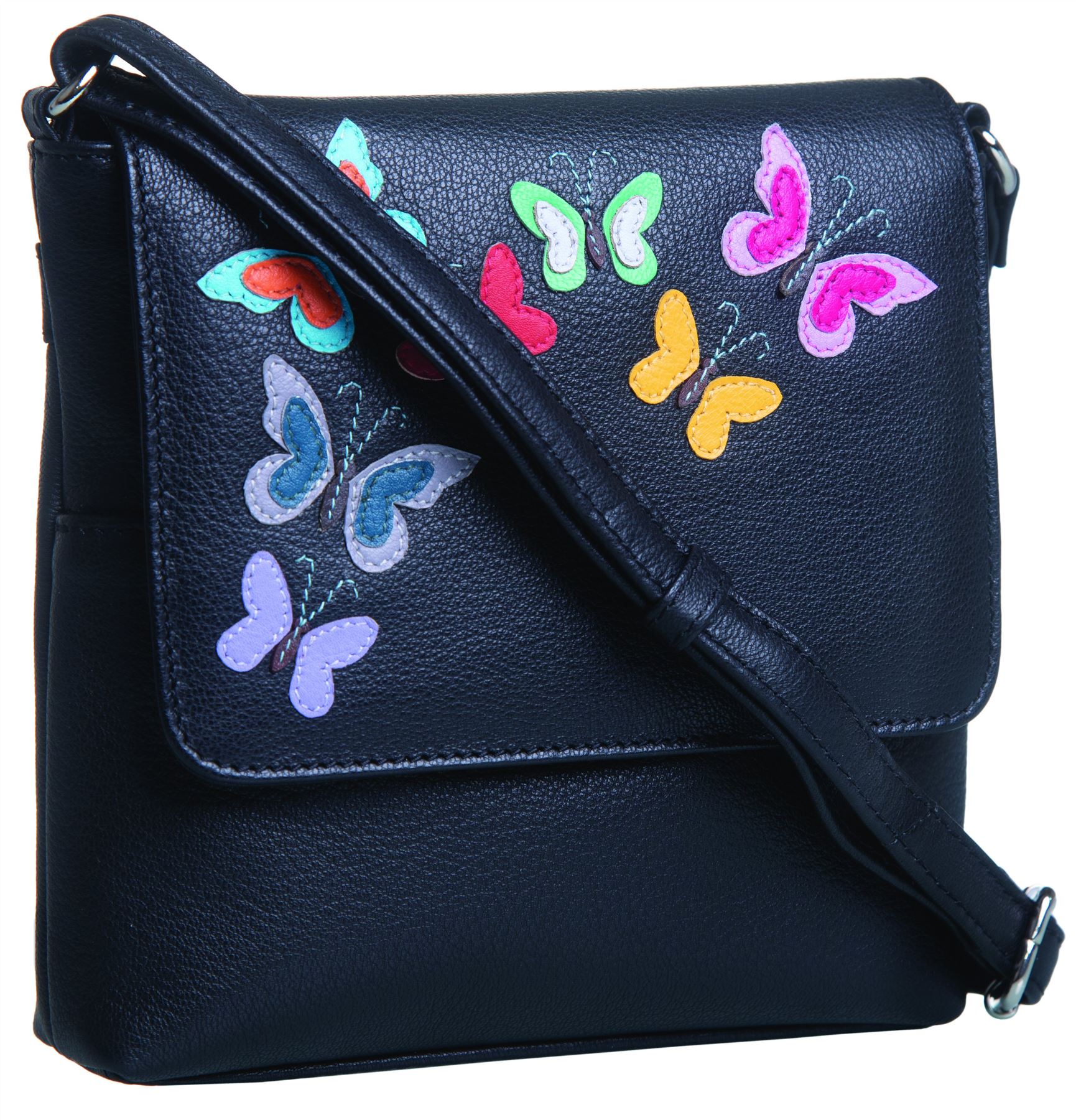 Mala Leather Juno Collection Small Leather Cross Body Bag 7302_93 - Picture 3 of 8