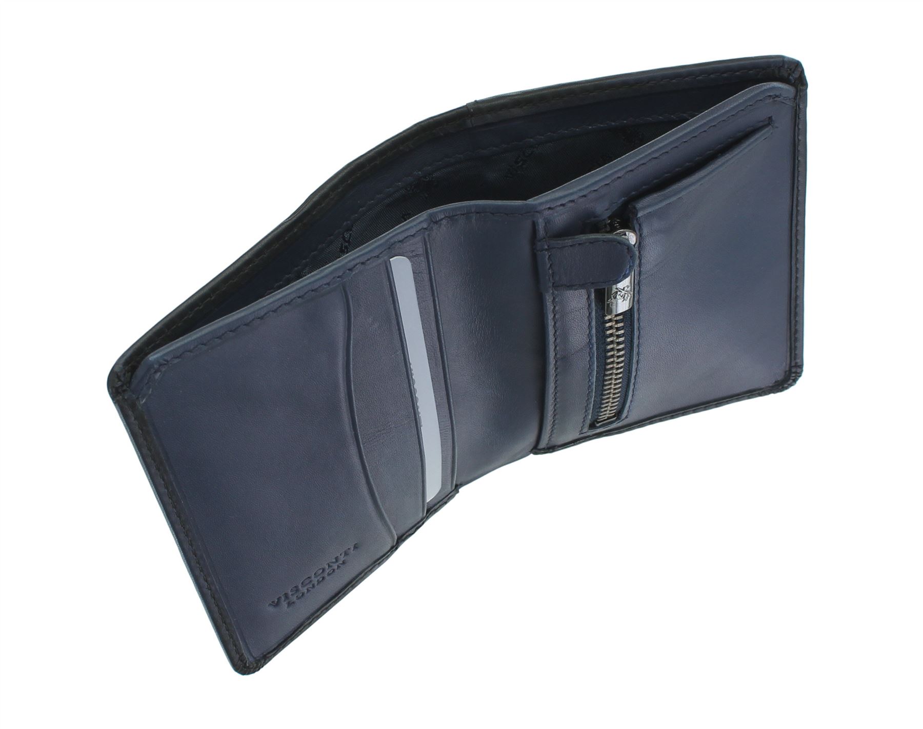 Visconti Palermo Collection Leather Wallet with RFID and Tap and Go PLR70