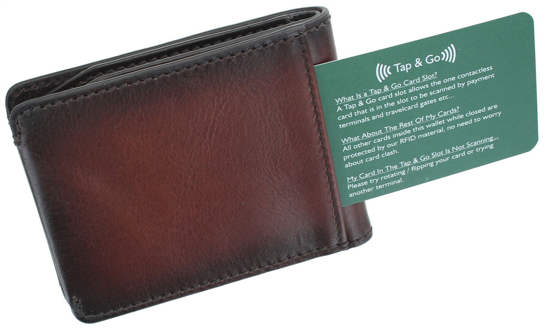 Visconti Montpellier Collection Vespa Cartera de piel RFID - Tap and Go MT90 - Imagen 18 de 20