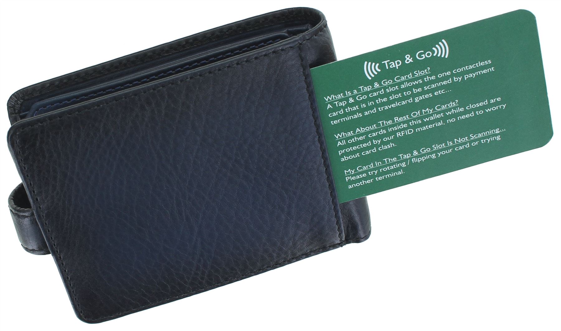 Visconti Atelier Collection Henry Leather Wallet RFID and Tap n Go AT72 - Picture 7 of 14