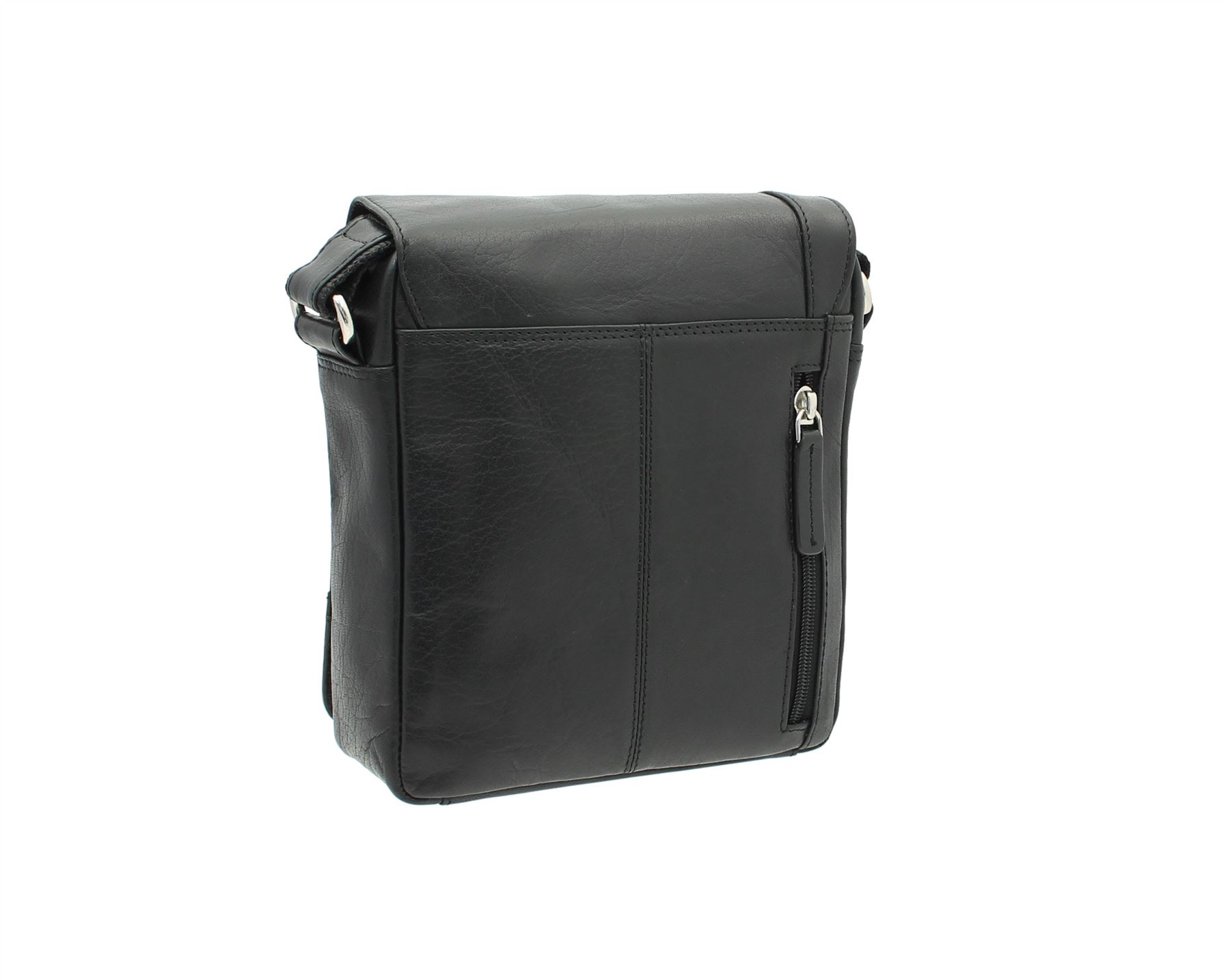 Mensajero/bolso de viaje de cuero compacto Visconti S7 - Imagen 3 de 38