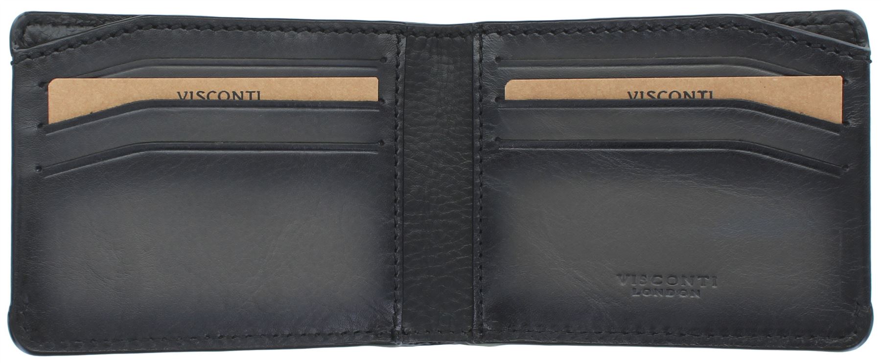 Visconti Montpellier Collection Vespa Cartera de piel RFID - Tap and Go MT90 - Imagen 10 de 20