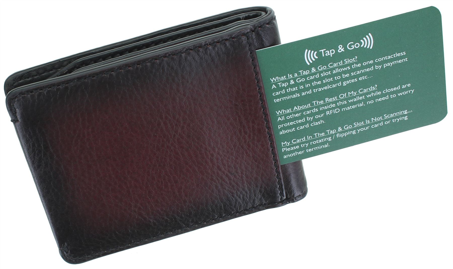 Visconti Montpellier Collection Vespa Cartera de piel RFID - Tap and Go MT90 - Imagen 6 de 20